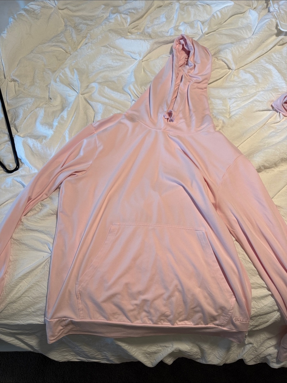 Light Pink Women's Pullover Hoodie